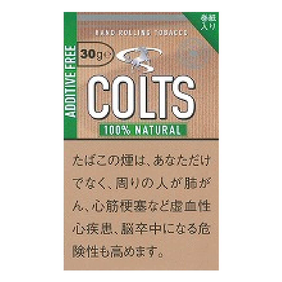 コルツ　１００％ナチュラル　３０ｇ