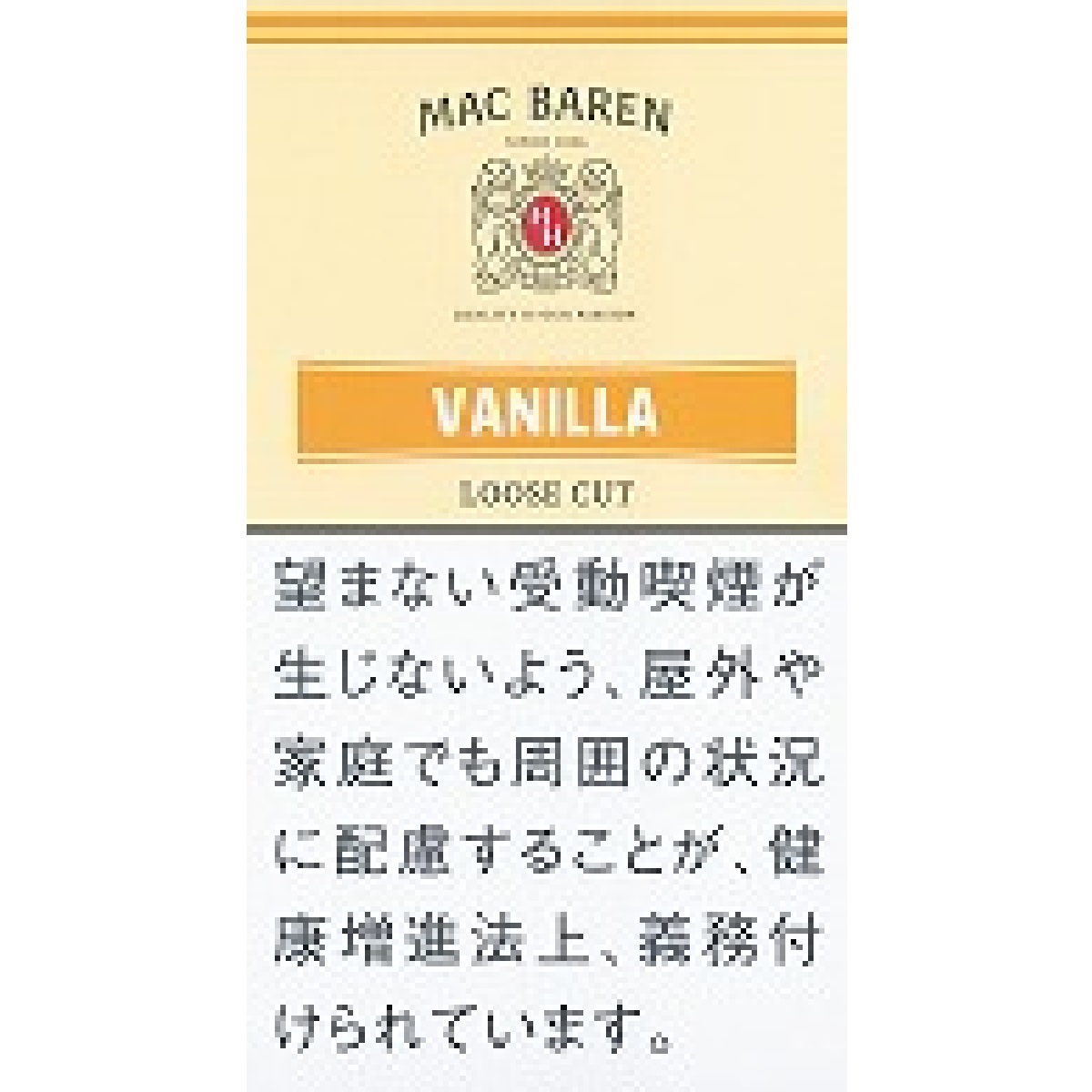 マックバレン・バニラ・クリーム